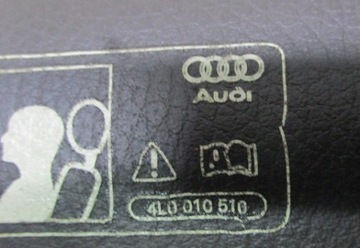 AUDI Q7 4L0 PODHLAVNÍK ZADNÍ HNĚDÝ 4L0010510
