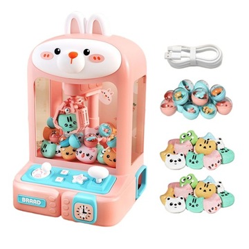 MINI CLAW MACHINE PARTY PREZENTY MINI AUTOMATY DLA DZIECI 30 LALEK