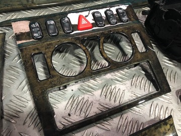 MERCEDES W210 LISTWY DEKORY DREWNO AVANTGARDE