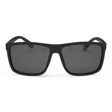 Okulary przeciwsłoneczne nerdy modne polaryzacyjne kwadratowe męskie UV-400