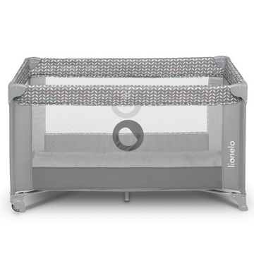 Дорожная кроватка Stefi Grey Concrete Multicolor