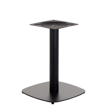 Noga do stołu stolika podstawa pojedyncza czarna