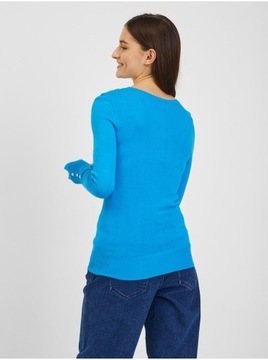 Niebieski lekki sweter damski ORSAY