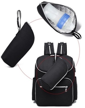 TORBA DO WÓZKA PLECAK ORGANIZER DLA MAMY TATY 3w1