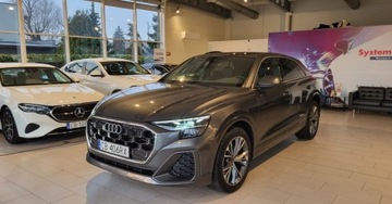 Audi Q8 SUV 3.0 45 TDI 231KM 2024 Audi Q8 Salon Polska Sline zawieszenie pneumatyczne , radary,marix 3.0