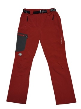Vino Lady XL dark red spodnie trekkingowe Milo