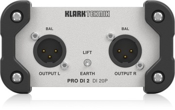 Пассивная стереосистема DI 20P Di-box с трансформатором Midas Klark Teknik
