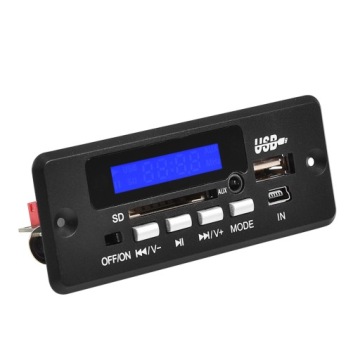 МОДУЛЬ MP3-ПЛЕЕРА BLUETOOTH AUX РАДИО USB SD FM ПУЛЬТ ДУ