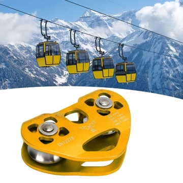 ЗИПЛАЙН БЛОК 30КН ЖЕЛТЫЙ