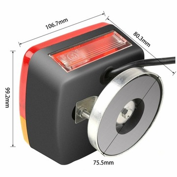 КОМПЛЕКТ ФОНАРОВ ПРИЦЕПА ГОТОВЫЙ лампа 12В 7 М