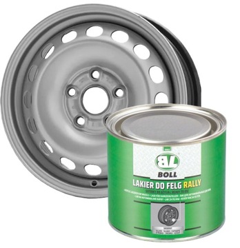Lakier rally do felg samochodowych srebrny 0,5L Boll