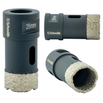 SCHMITH OTWORNICA DIAMENTOWA do gresu betonu 25 mm
