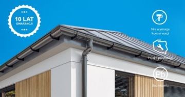 Крюк для водостока ПВХ Ø100 BRONZE Водосточный каньон Wavin