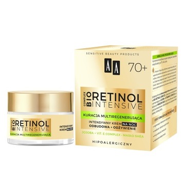 AA RETINOL INTENSIVE 70+ krem na noc odbudowa