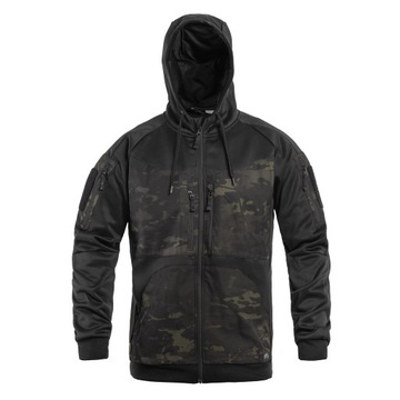 Bluza moro Helikon Rogue Hoodie Black/Multicam L