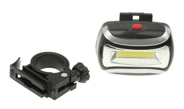 ВЕЛОСИПЕДНЫЙ ПЕРЕДНИЙ ФОНАРЬ 3AAA COB ОСВЕЩЕНИЕ