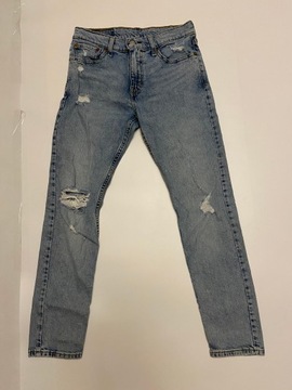 LEVIS STRAUSS 512 MĘSKIE SPODNIE JEANSY ROZMIAR W29 L30