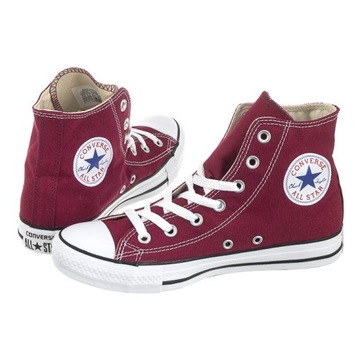 Buty Trampki Converse CT All Star HI M9613 Bordowe