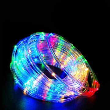 Wąż Świetlny LED 10 m - multikolori DETAL-HURT