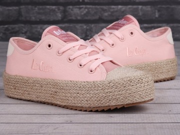 Buty, trampki damskie Lee Cooper Pink