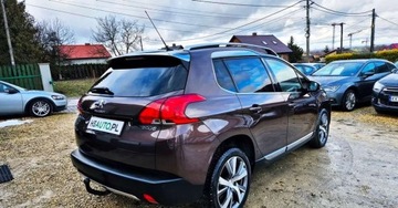 Peugeot 2008 I SUV 1.6 VTi 120KM 2014 Peugeot 2008 BENZYNA PANORAMA alcantara nawigacja super oakzja, zdjęcie 11