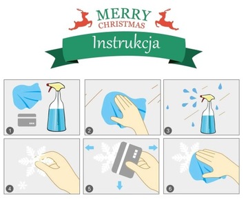 ДВУХСТОРОННИЕ РОЖДЕСТВЕНСКИЕ НАКЛЕЙКИ НА ОКНО XXL РОЖДЕСТВЕНСКИЕ НАКЛЕЙКИ