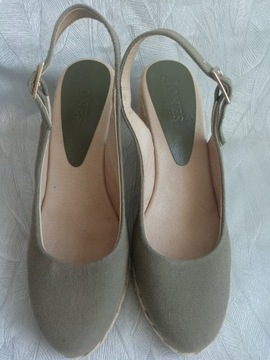 Новые эспадрильи Jones из парусины и кожи 40