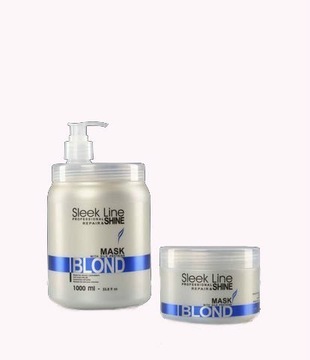 Stapiz sleek line маска для блондинок 250 мл