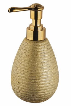 Dozownik do mydła Bisk Gold 06302 złoty