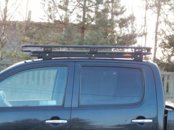 Багажник на крышу Toyota Hilux 7 корзина палатка ZS DG