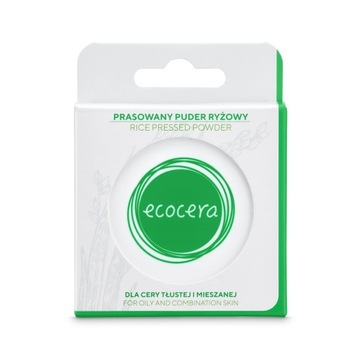 ECOCERA Prasowany Puder Ryżowy Matte Powder