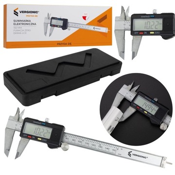 SUWMIARKA METALOWA ELEKTRONICZNA CYFROWA LCD 150MM