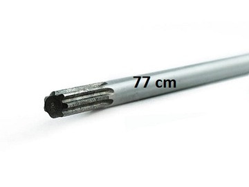 WAŁ NAPĘDOWY PRĘT DO KOSY 7 Frezów 7mm 77cm KRÓTKI