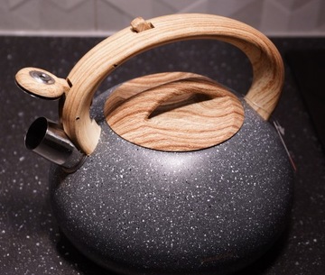 Чайник Klausberg стальной 2,7 л, серый