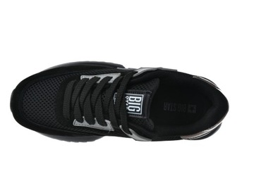 BUTY SPORTOWE damskie na wiosnę lato BIG STAR sneakersy czarne NN274975 36