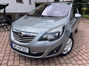 Opel Meriva II Mikrovan 1.4 Turbo ECOTEC 120KM 2011 Opel Meriva TYLKO 165tyśkm! 1WŁ 2011r Max Opcja COSMO Skóry 1.4TURBO IDEAŁ, zdjęcie 14