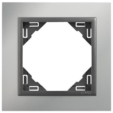 EFAPEL METALLO RAMKA 1-KROT CHROM GRAFIT 90910 TRS