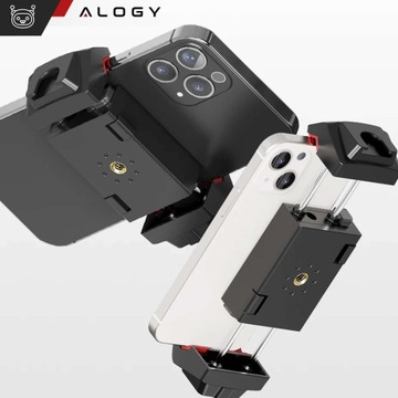 Uchwyt obrotowy 360 Alogy na telefon tablet do statywu tripodu 1/4 cala zim