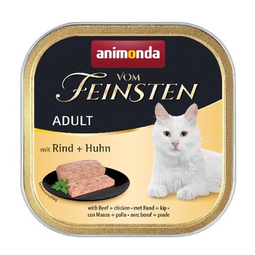Animonda Adult Wołowina z Kurczakiem tacka 100g