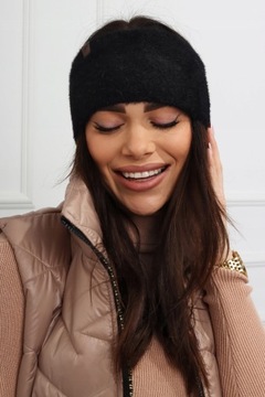 ПОВЯЗКА НА УШИ ЖЕНСКАЯ ТЕПЛАЯ, ПЛОТНАЯ, СПОРТИВНАЯ, КОМФОРТНАЯ, ЖЕНСКАЯ АЛЬПАКА К.