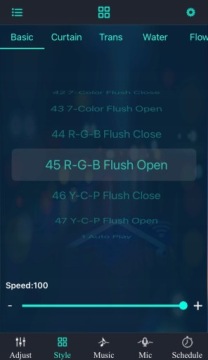 MODERN RGB LED + Bluetooth угловой торшер