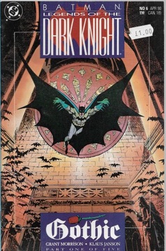 Dc Batman Legends of the Dark Knight Komiks 6/1990 j.ang