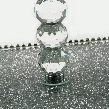 Многоярусная подставка для торта с гламурными кристаллами ПИРИТА