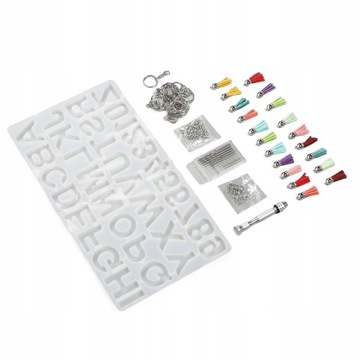 Набор силиконовых форм с гладкой поверхностью, большие подвески с кисточками своими руками