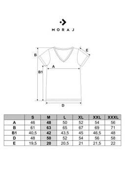 Koszulka Damska Serek T-Shirt Bawełniana Bluzka Glamour Panterkę MORAJ XL
