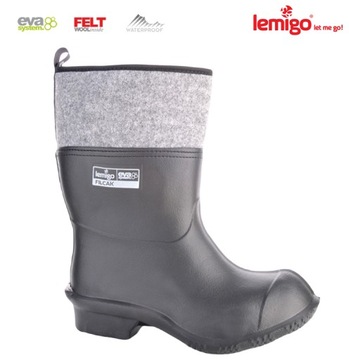 Сапоги Lemigo Wellington Фетры Войлок из поролона ЭВА 43