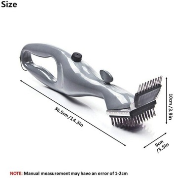 BBQ grill outdoor steam cleaning brushBBQ cleaning