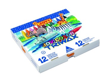 Kredki świecowe 300 szt. dla dzieci