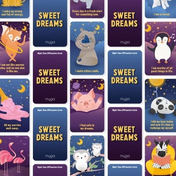 Открытки с пожеланиями спокойной ночи сладким снам