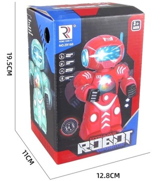 ТАНЦУЮЩИЙ РОБОТ НА АККУМУЛЯТОРЕ СВЕТОВОЙ ЗВУК ЧУЖОЙ